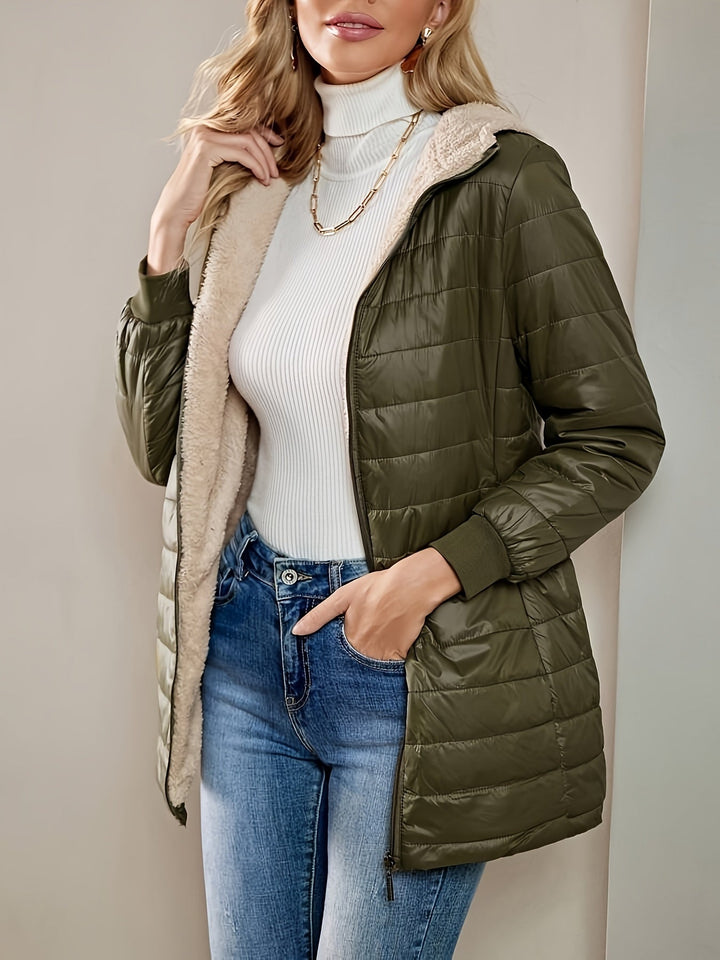 Enrica | Chaqueta larga casual