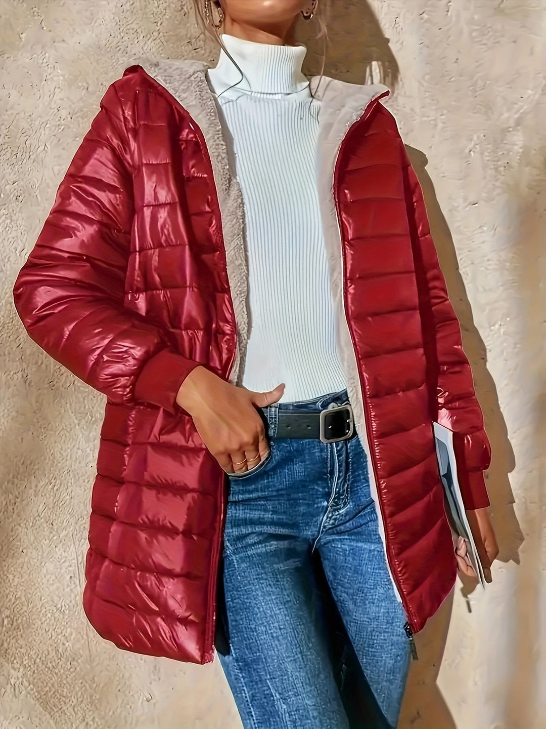 Enrica | Chaqueta larga casual