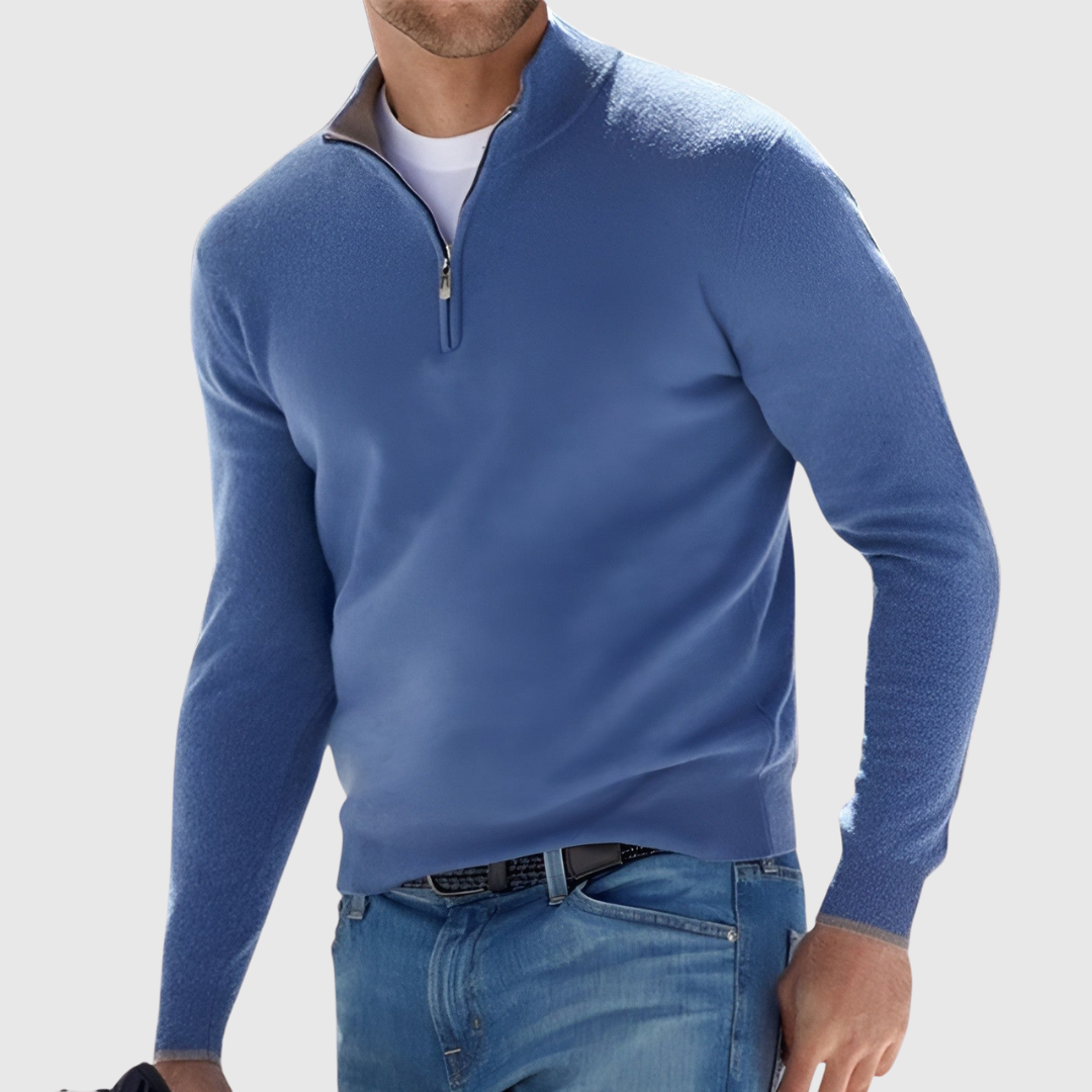 Félix - Camisa con Cremallera para Hombre