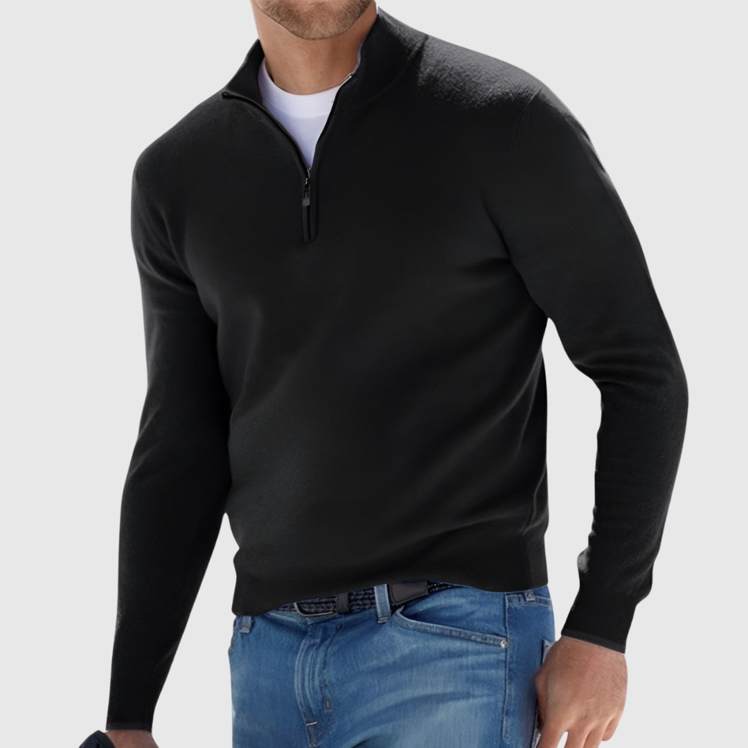 Félix - Camisa con Cremallera para Hombre