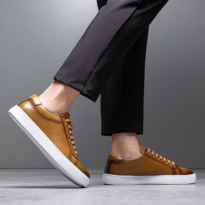 Aleix™ | Zapatillas de piel para hombre