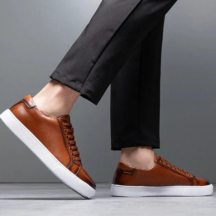 Aleix™ | Zapatillas de piel para hombre