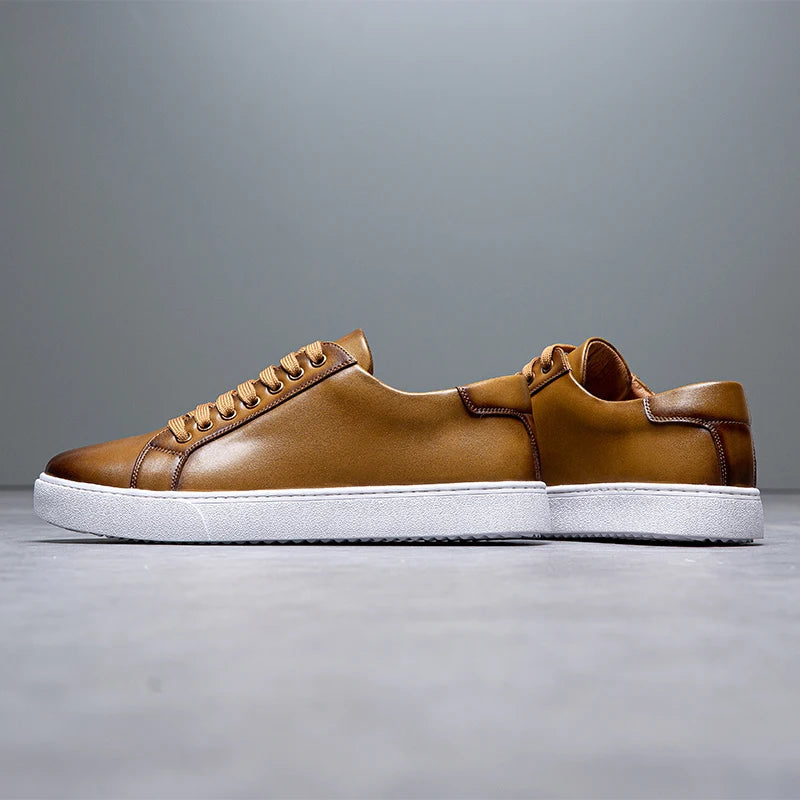 Aleix™ | Zapatillas de piel para hombre