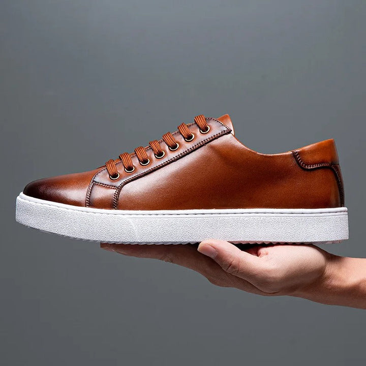 Aleix™ | Zapatillas de piel para hombre